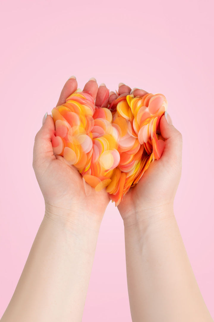 Biodegradable Confetti | Sunset Glow