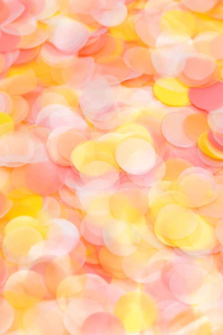 Biodegradable Confetti | Sunset Glow