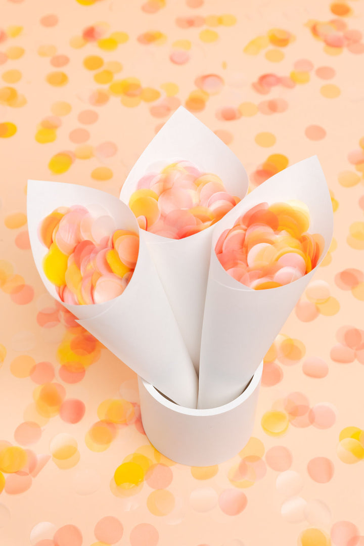 Biodegradable Confetti & Confetti Tray Bundle