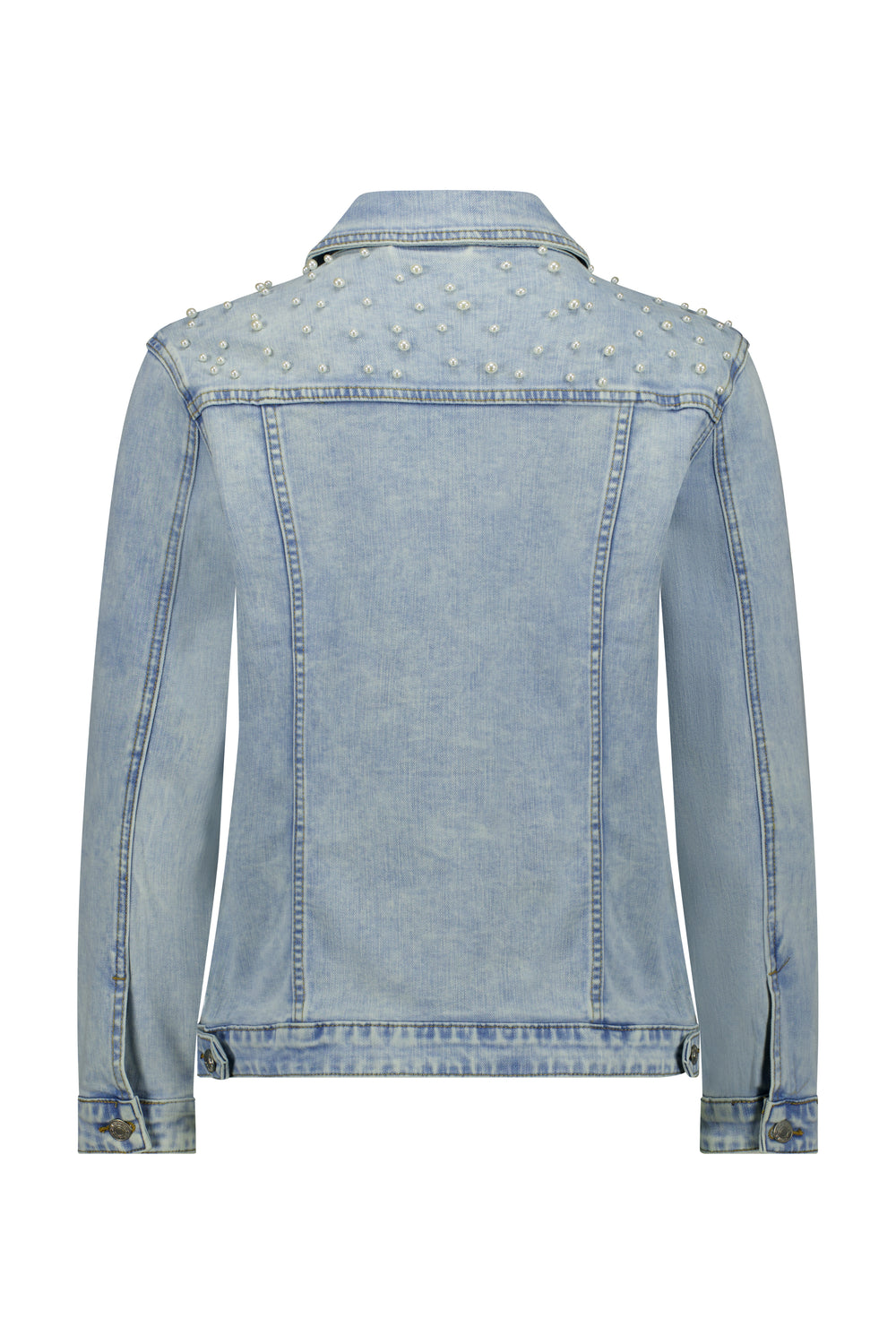 Bridal Pearl Denim Jacket Personalisation Available The Sleepover