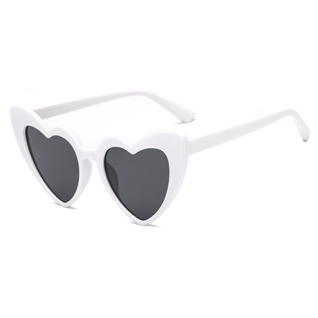 glasses Love Heart Glasses - White – The Sleepover