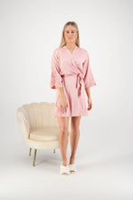 Load image into Gallery viewer, Avana Lace Robe - Dusty Rose