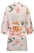 Load image into Gallery viewer, Amelia Cotton Floral Robe - Blush