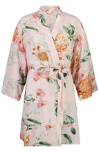 Load image into Gallery viewer, Amelia Floral Cotton Flower Girl Robe - Blush