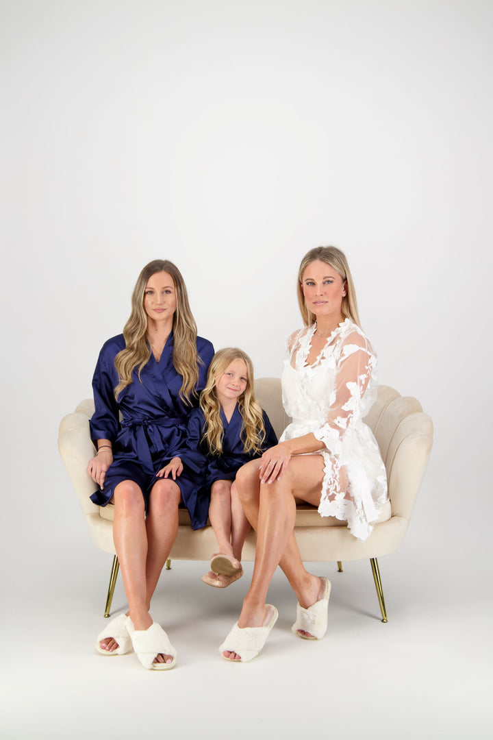 Millie Lace Bridal Robe