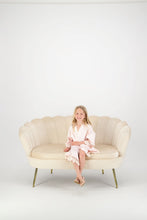 Load image into Gallery viewer, Misha Mini Flower Girl Robe - Blush