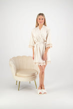 Load image into Gallery viewer, Misha Lace Robe - Champagne
