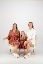 Load image into Gallery viewer, Misha Mini Flower Girl Robe - Copper