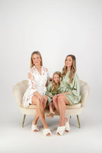 Load image into Gallery viewer, Misha Mini Flower Girl Robe - Sage Green