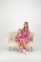 Load image into Gallery viewer, Olivia Cotton Flower Girl Robe - Dusty Rose