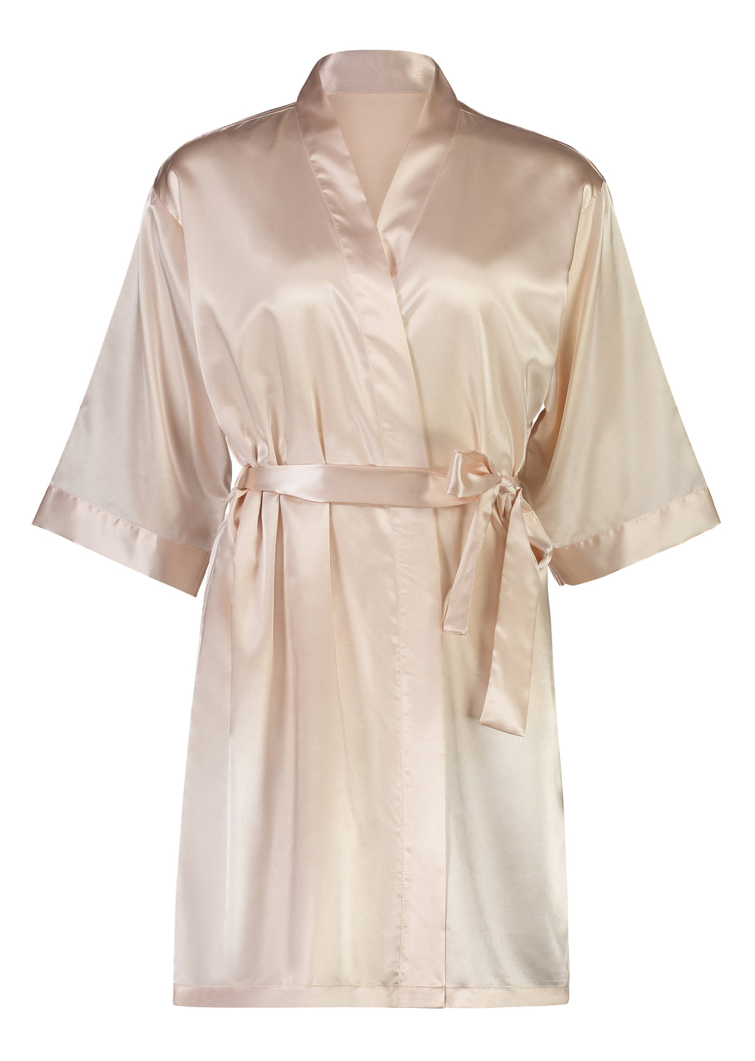 Alexa Mini Flower Girl Robe - Blush