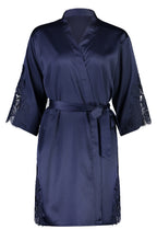 Load image into Gallery viewer, Avana Lace Robe - Navy
