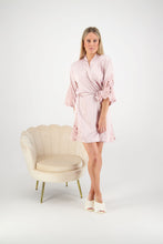 Load image into Gallery viewer, Avana Lace Robe - Nude Pink