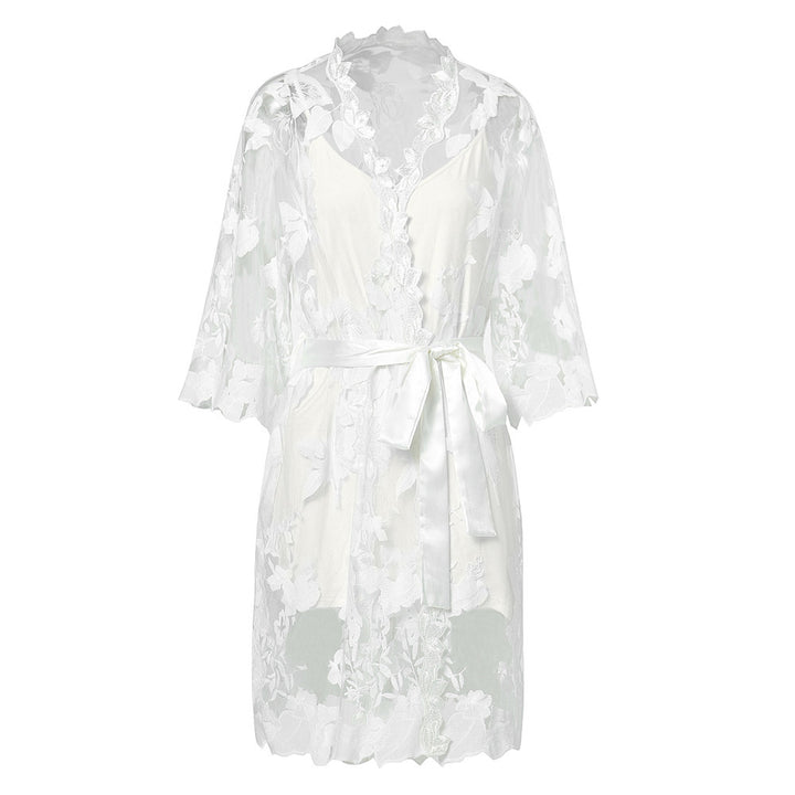 Millie Lace Bridal Robe