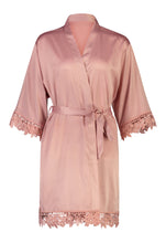 Load image into Gallery viewer, Misha Mini Flower Girl Robe - Dusty Rose
