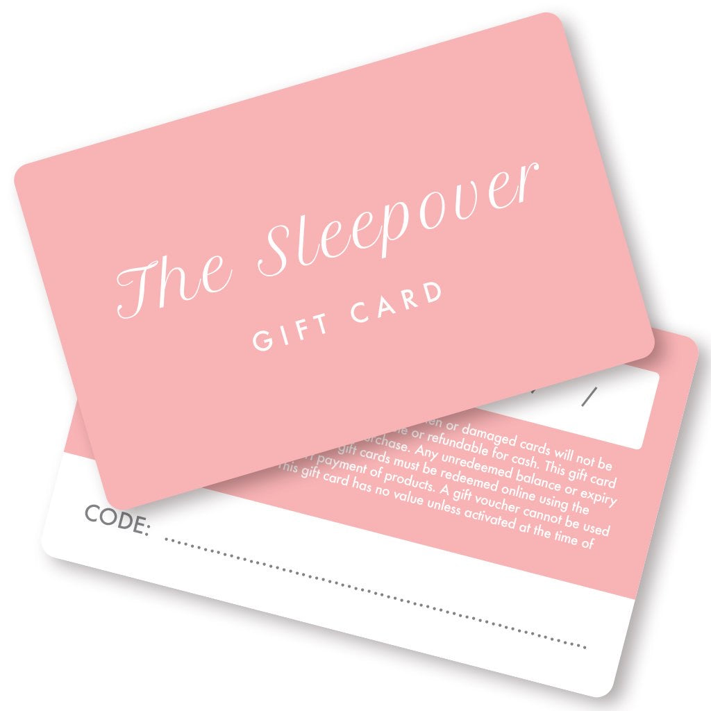 The Sleepover Gift Card